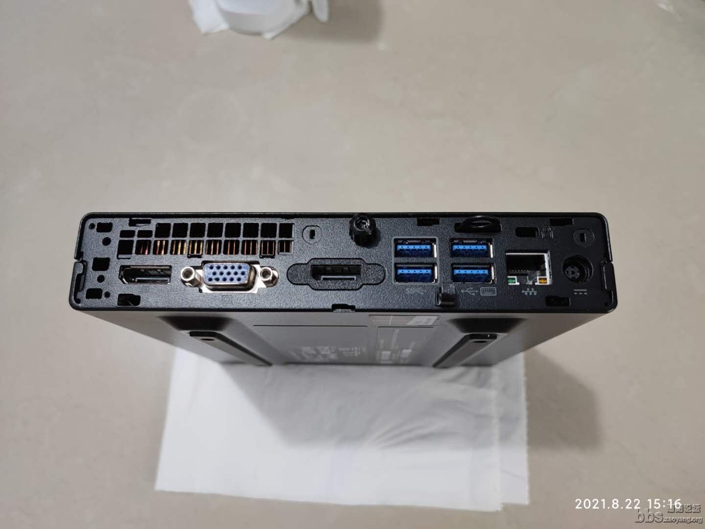 惠普800G2dm迷你主机65W版，只有巴掌大小，性能强悍